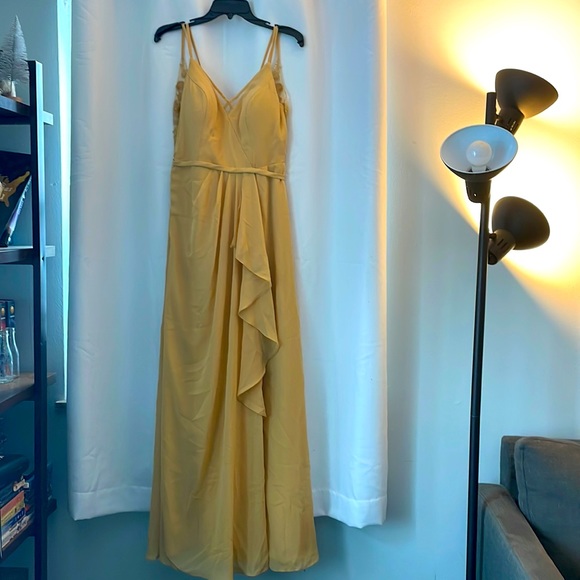 Golden bridesmaid dress - Picture 1 of 6